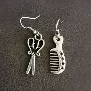 Shears & Comb earrings #hairstylist